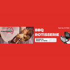 Rotisserie Gas BBQ for Weber Q Series - R17581