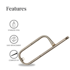 R.  Mega-Flame Burner for Weber Q 41862