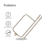 S.  Mega-Flame Burner for Weber Family Q 65032