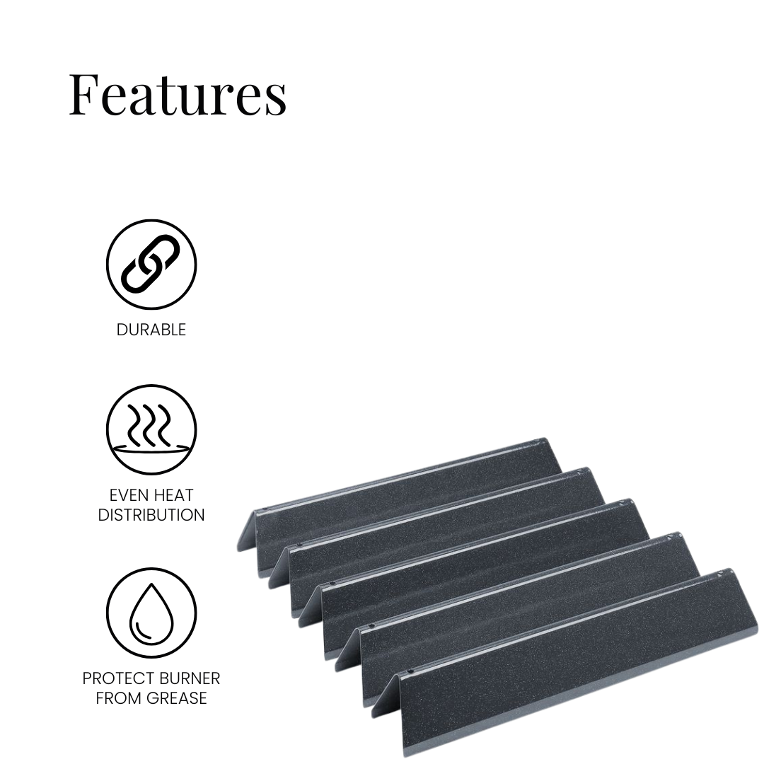 ZZ. Heat Flavorizer Bars for Weber Spirit II - E300 Series (Set of 5) 7636