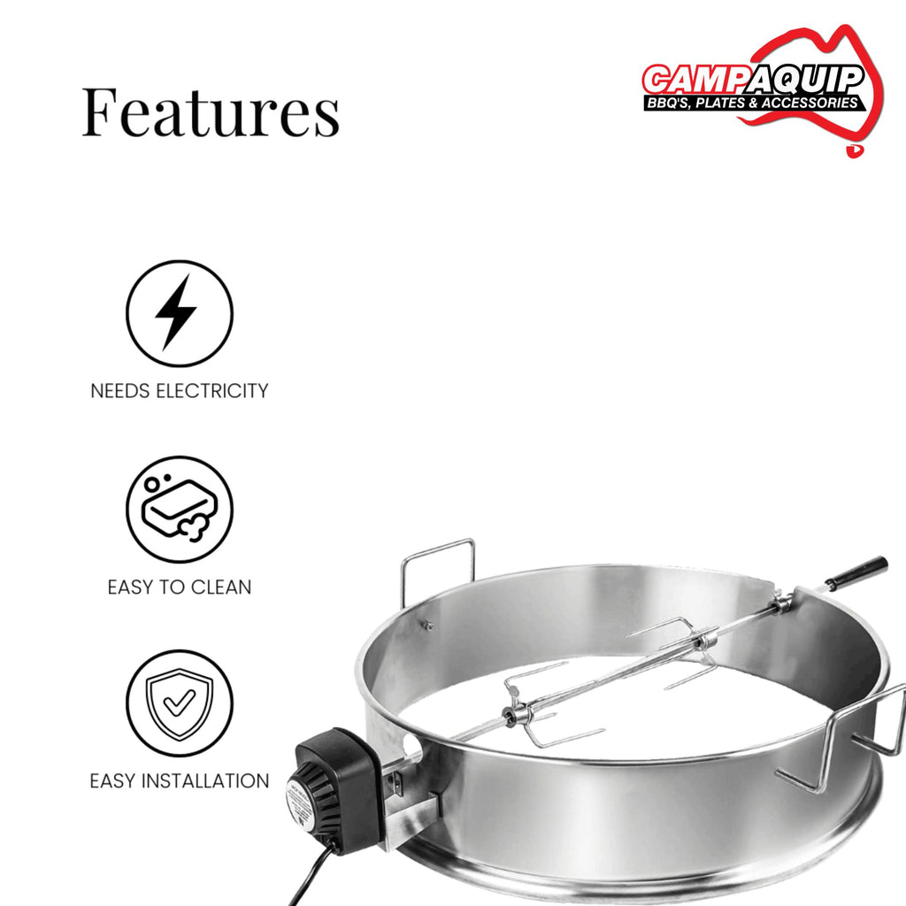 Rotisserie Charcoal BBQ - R8493