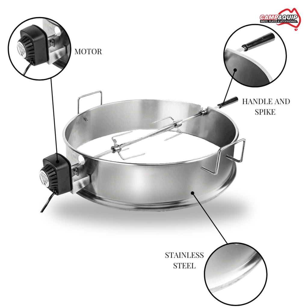 Rotisserie Charcoal BBQ - R8493