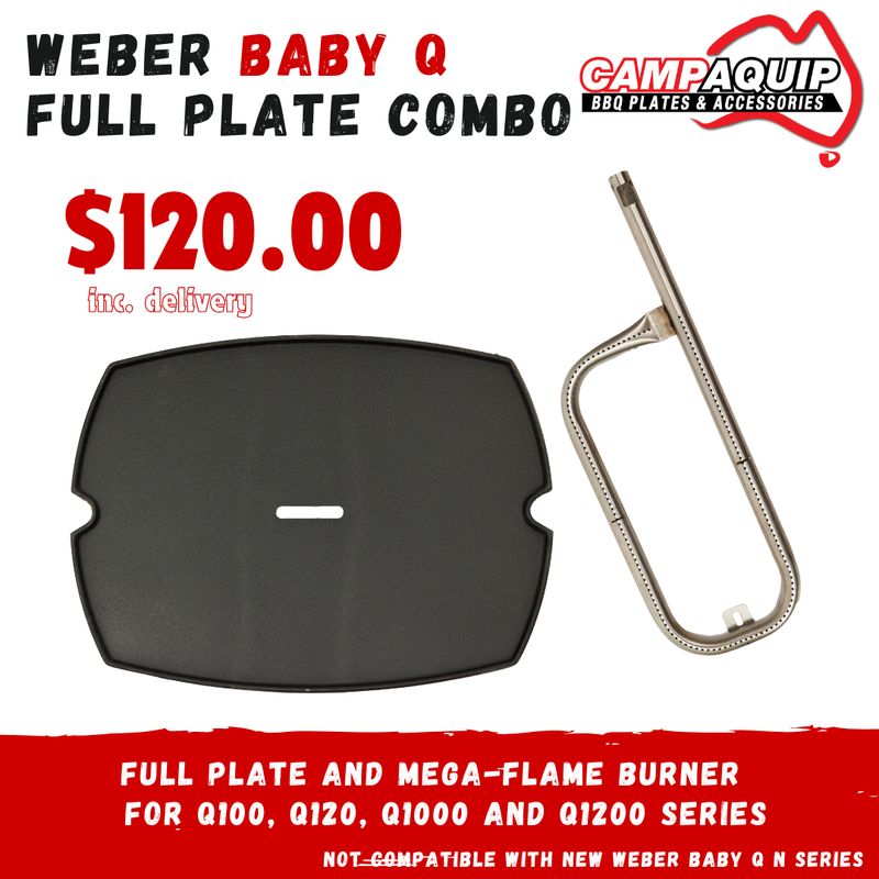 G- COMBO - BABY Q Full Plate and Burner