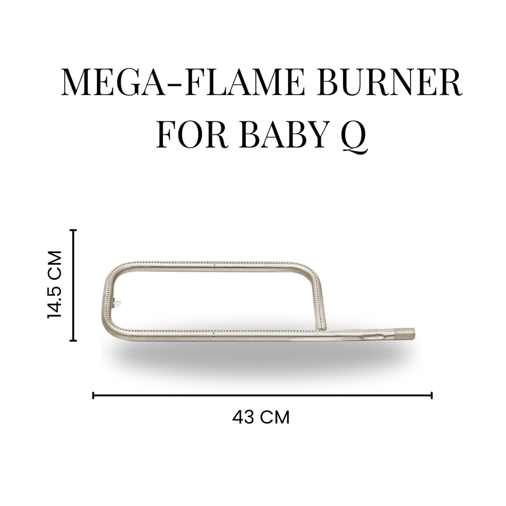 Q.  Mega-Flame Burner for Weber Baby Q 60040