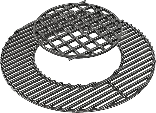 C-8835 22" Cast Iron Cooking Grate with Removable Insert