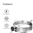 C-R8493 Rotisserie Charcoal BBQ