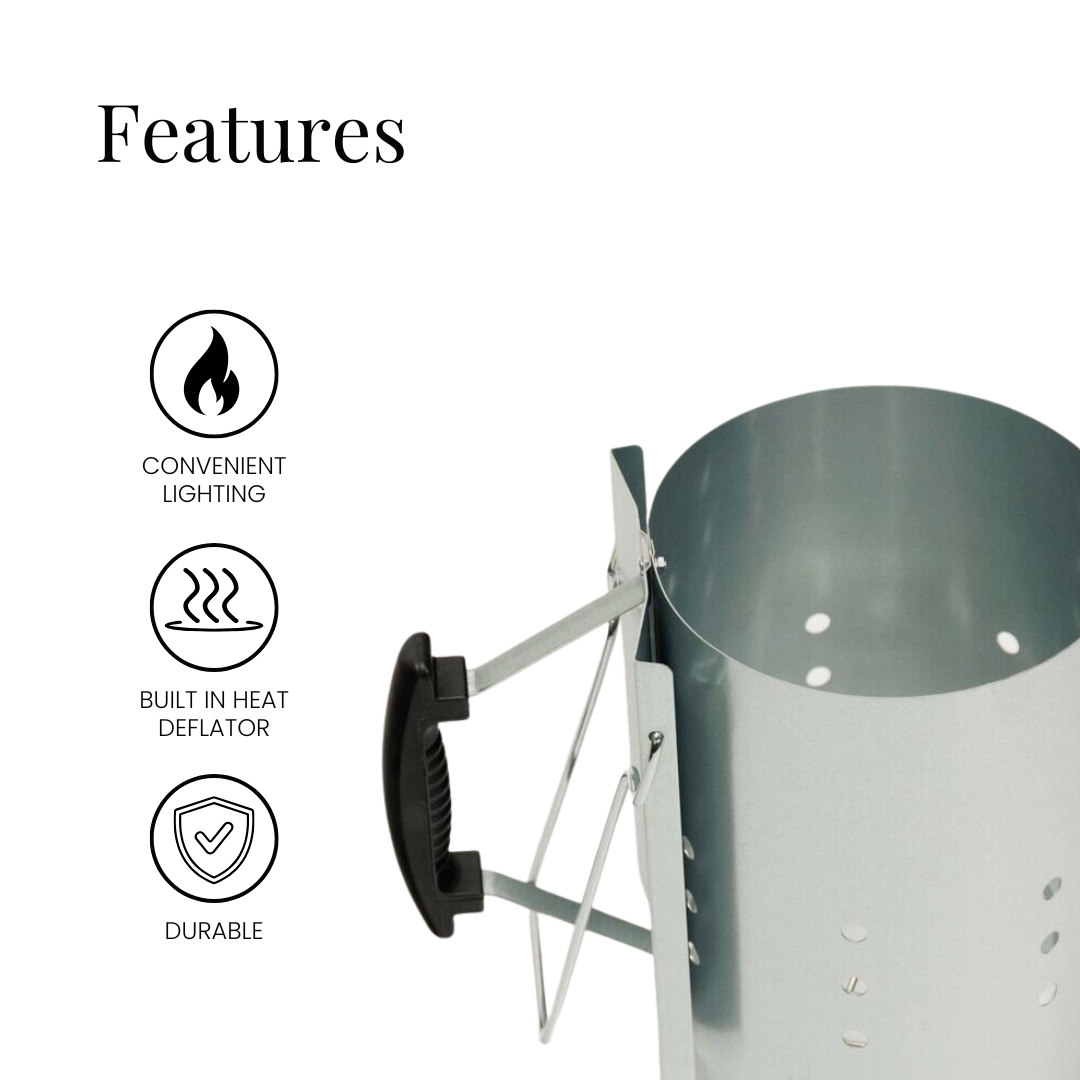 A-7416 Mega-Heat Charcoal Chimney Starter