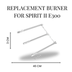 W. Burner for Weber Spirit II - E300 Series R69797
