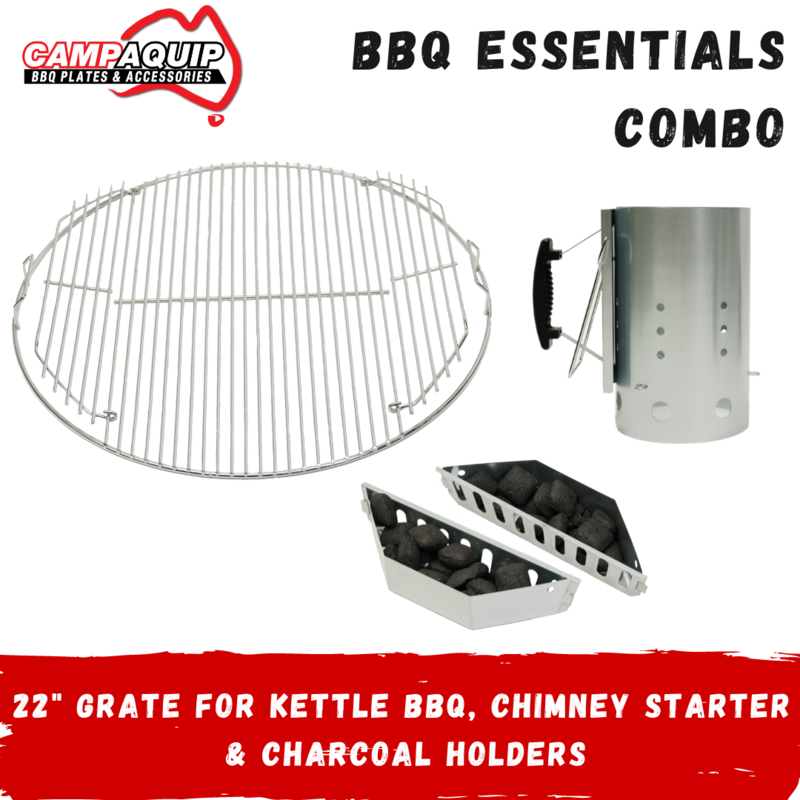C- Essentials: Charcoal Holder, Starter, Grate