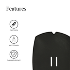 E. Barbeque Full Griddle Plate for Weber Family Q 60003