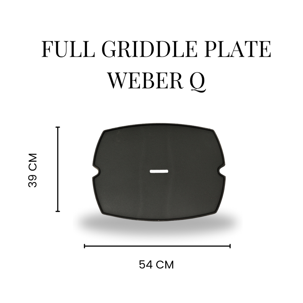 C. Barbeque Full Griddle Plate for Weber Q 60002