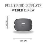 D. Full Griddle Plate for Weber Q N Series (Q2000N Q2200N Q2600N+ Q2800N+) 60060