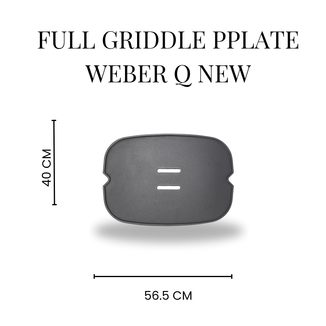 D. Full Griddle Plate for Weber Q N Series (Q2000N Q2200N Q2600N+ Q2800N+) 60060