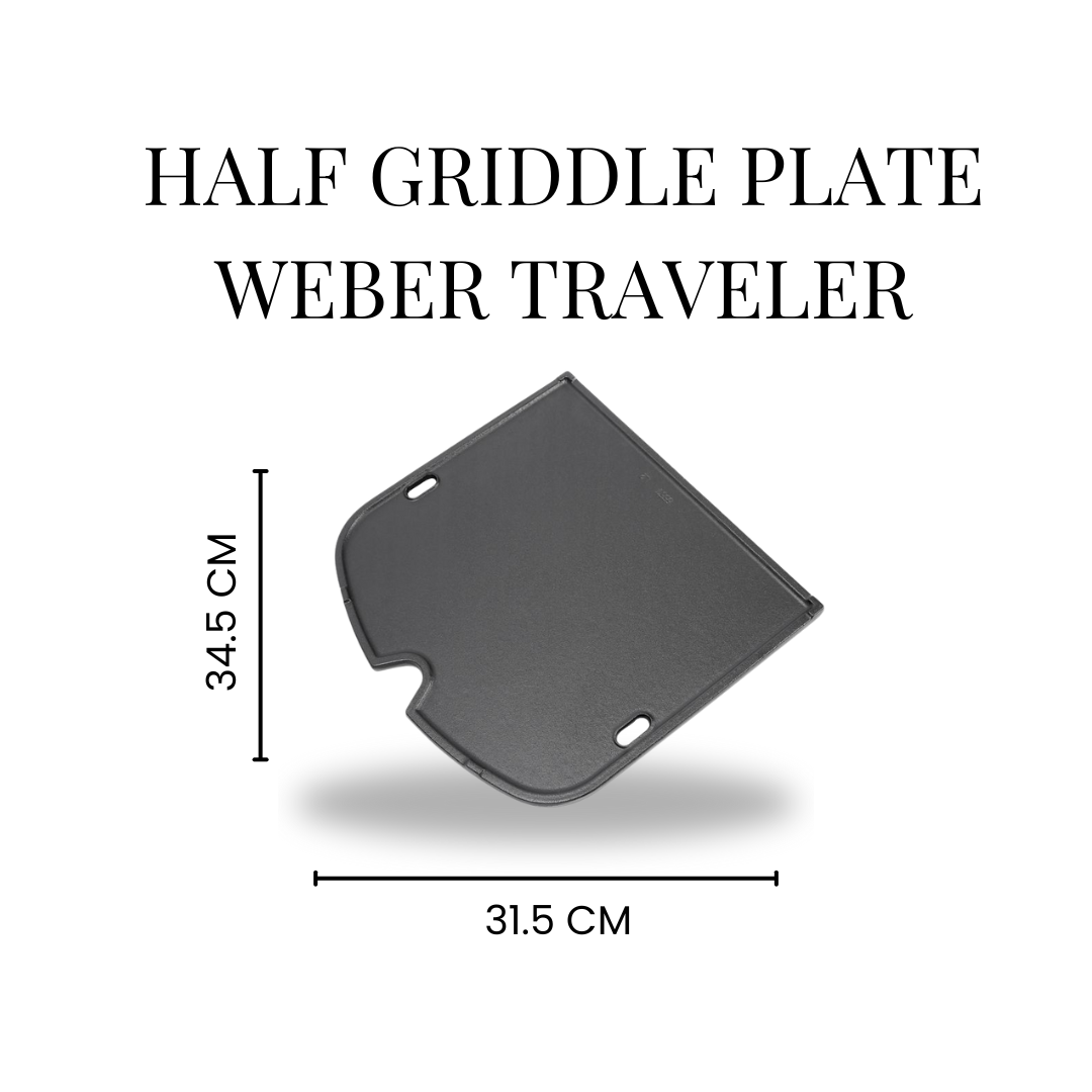 GG. R7034 Half Griddle for Weber Traveler