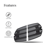 N. Barbeque Half Grill Plate for Weber Q (Set of 2) 7645