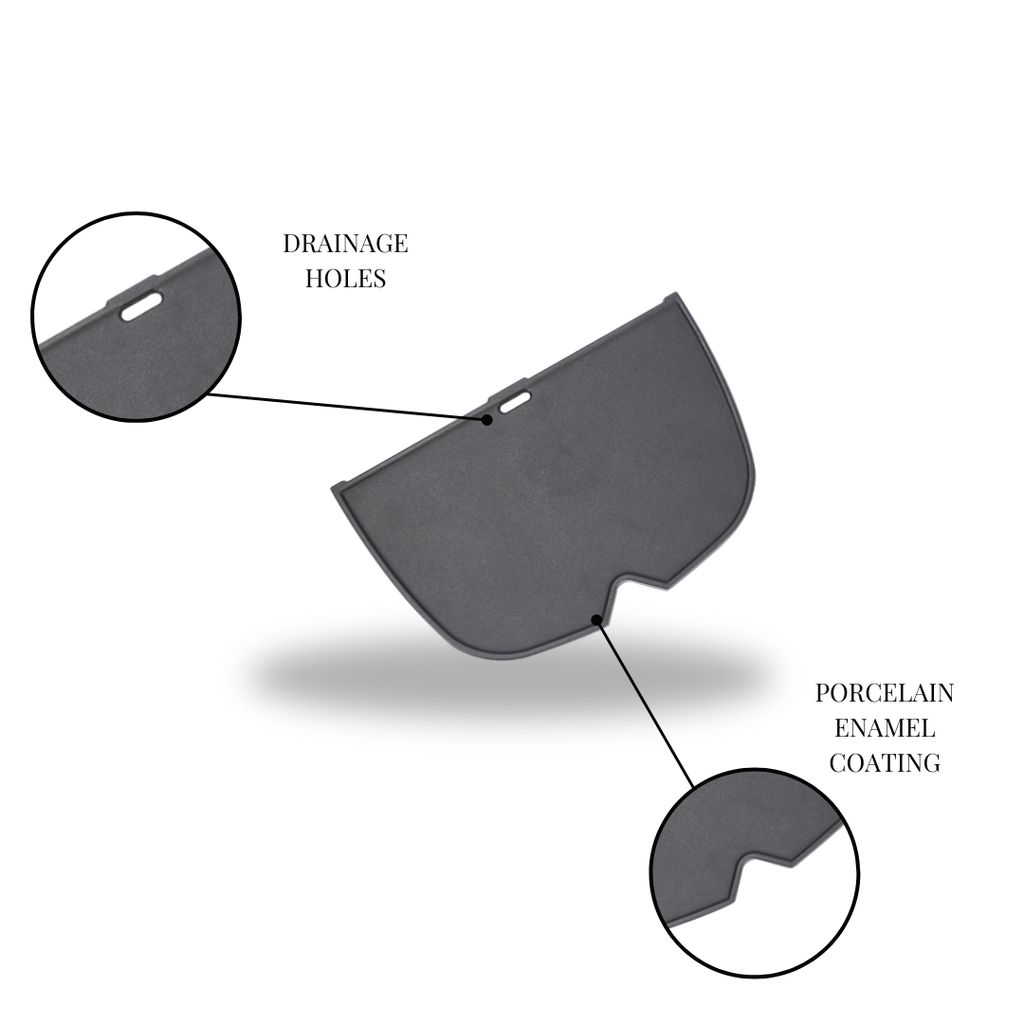 G. Half Griddle Plate for Weber Baby Q N (Q1000N, Q1200N) 60061