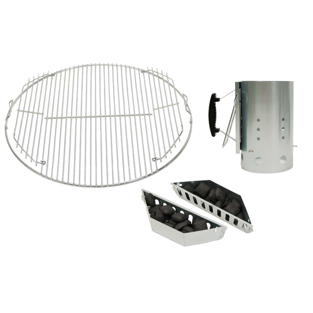 C- Essentials: Charcoal Holder, Starter, Grate