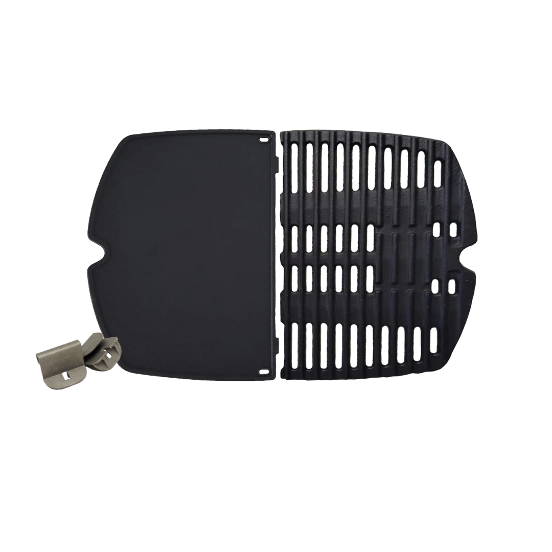 G- COMBO - Weber Q Half Grill and Half Plate