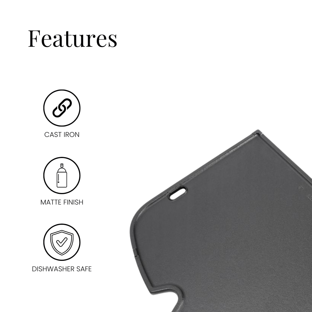 GG. R7034 Half Griddle for Weber Traveler