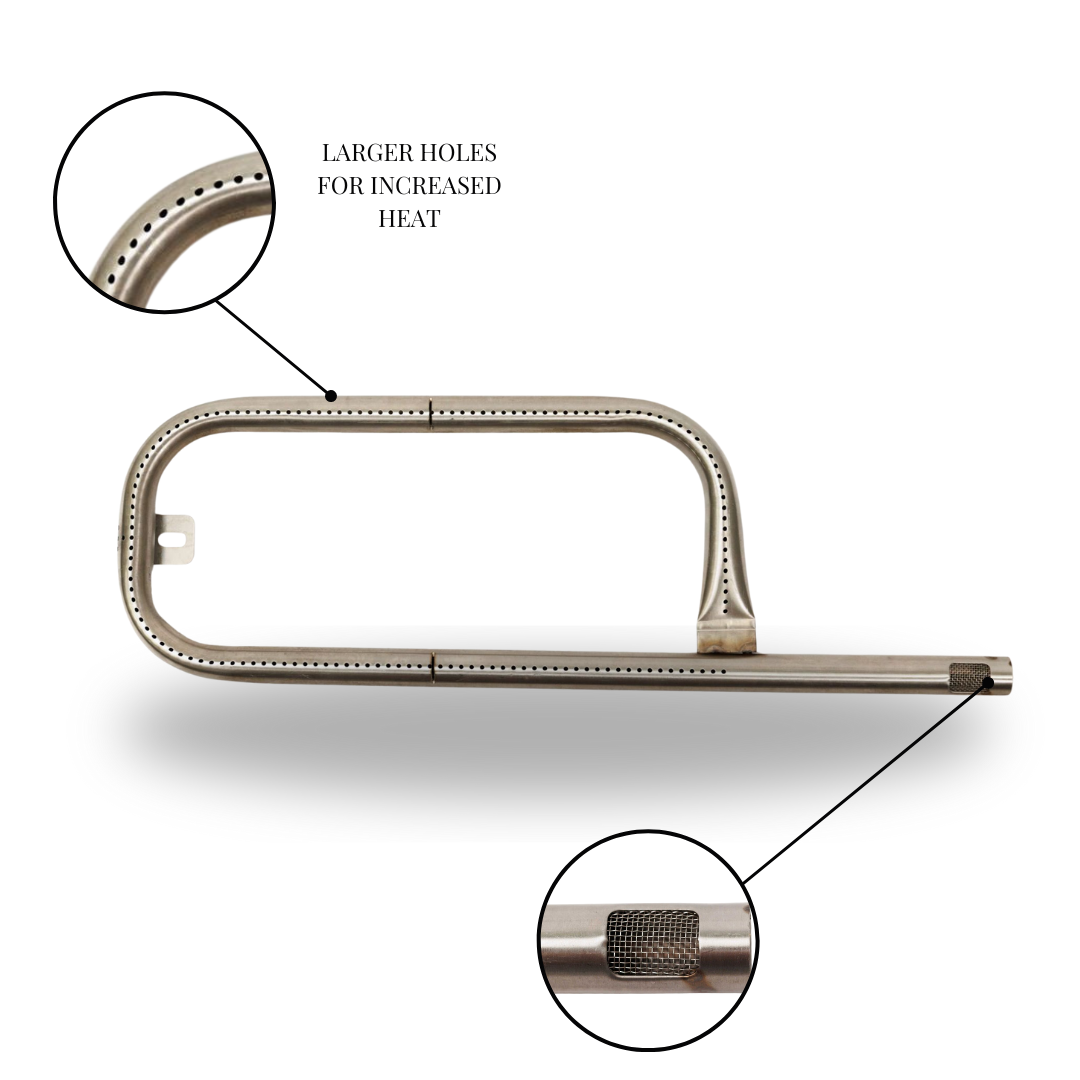 R.  Mega-Flame Burner for Weber Q 41862
