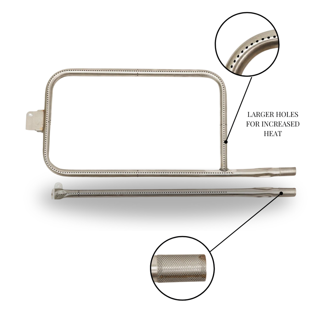 S.  Mega-Flame Burner for Weber Family Q 65032