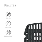 O.BBQ Half Grill for Weber FAMILY Q Single 7646_1