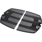 L. Barbeque Half Grill Plate for Weber Baby Q (Set of 2) R7644