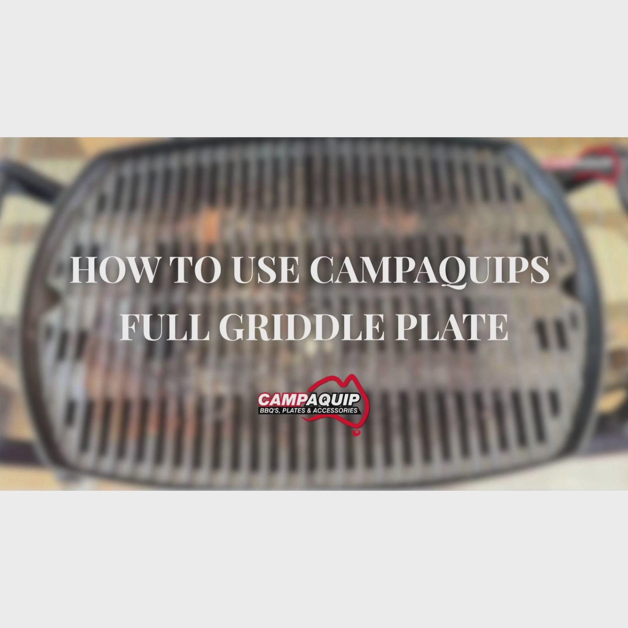 Barbeque Full Griddle Plate for Weber Q - 60002